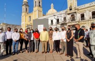 LEGISLADORAS Y LEGISLADORES ACUDIERON A LA COLOCACIÓN DEL BANDO SOLEMNE EN PALACIO DE GOBIERNO