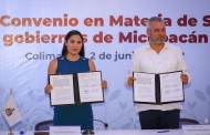 Michoacan y Colima firman acuerdo por la seguridad y desarrollo económico de la región