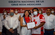 Invita gobernadora a sumarse a colecta en favor de la Cruz Roja