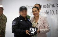 Indira reconoce labor de las y los policías en su día social