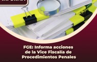 Fiscalía presenta informe de actividades