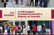 La FGE inaugura la Unidad de Atención a Mujeres, en Tecomán