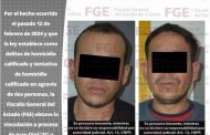 Dos hombres son vinculados a proceso por ultimar a una persona e intentar privar de la vida a otra