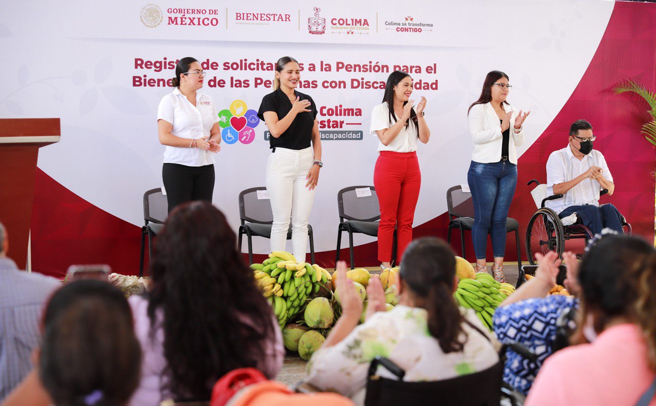 En Colima la pensión para personas con discapacidad alcanzará la universalidad hasta los 50 años: Indira
