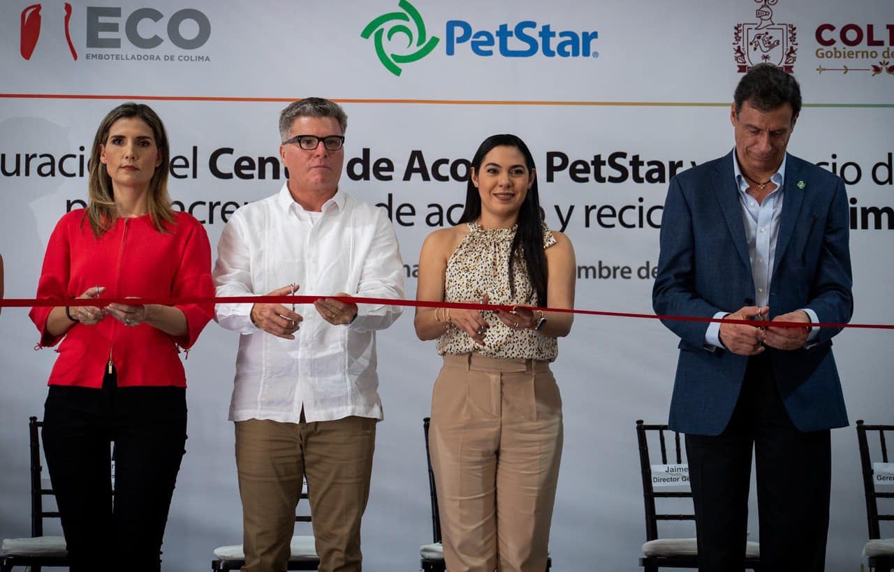 Inaugura Indira Centro de acopio PetStar