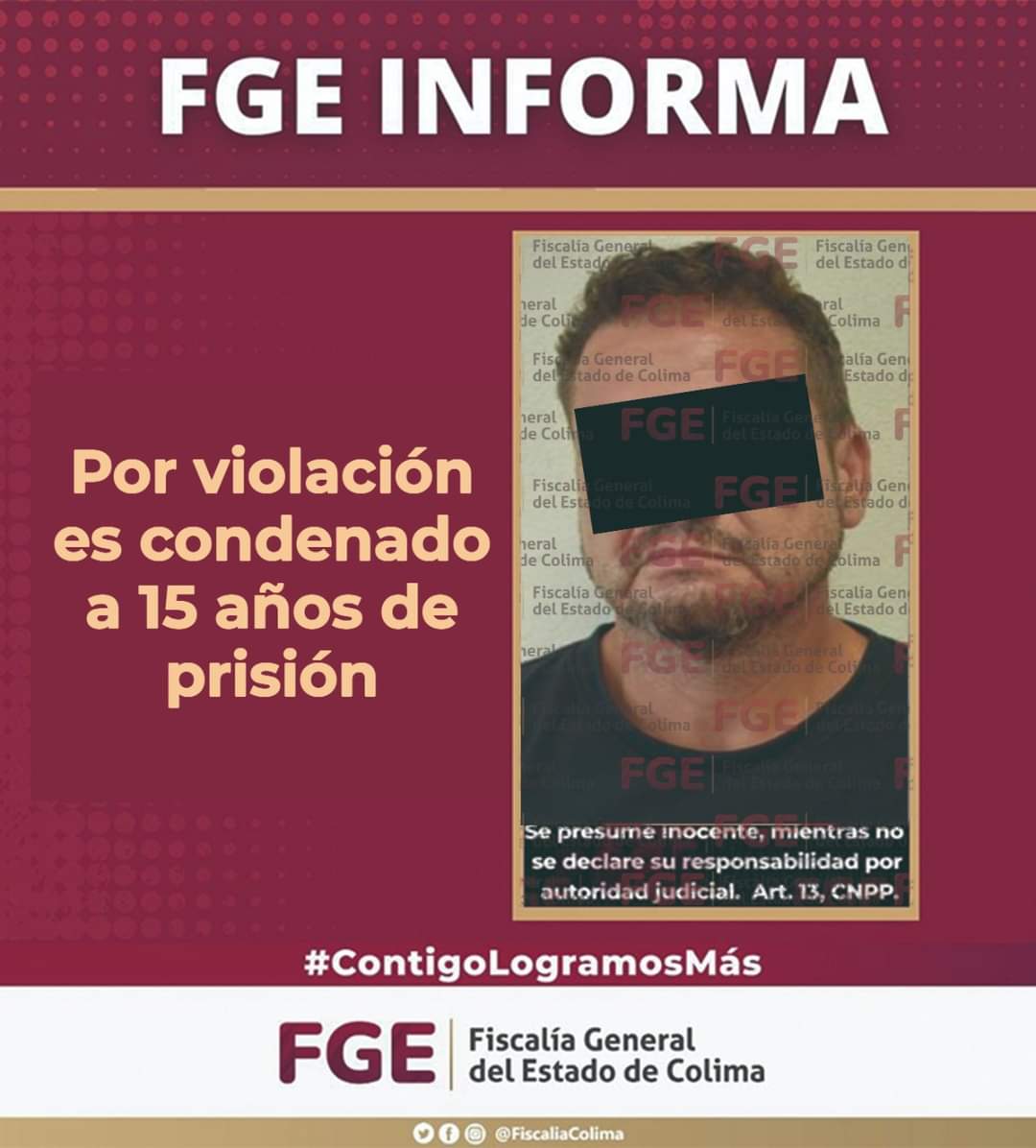 FGE informa captura de presunto delincuente