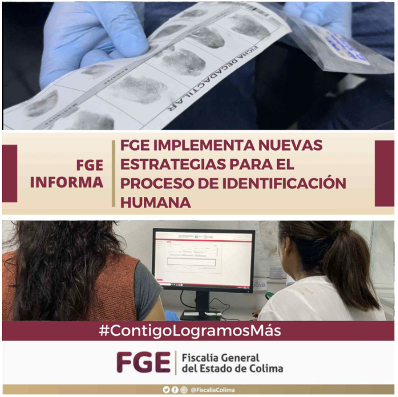FGE implementa nuevas estrategias para el proceso de identificación humana