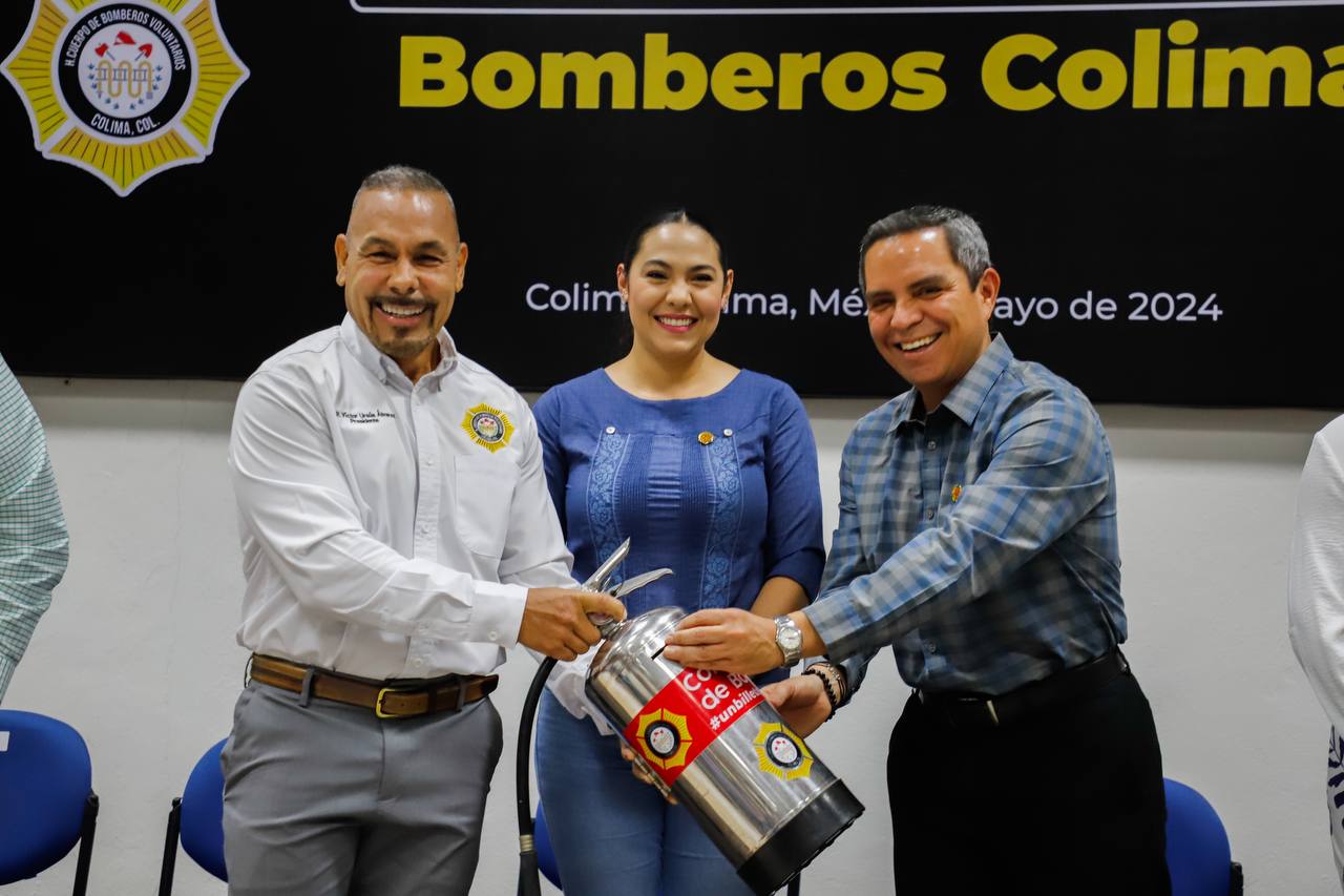 Gobierno del Estado invita a sumarse a 2a Colecta Anual de Bomberos Voluntarios Colima